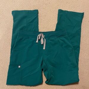 Figs Kade Scrub Pants Hunter Green